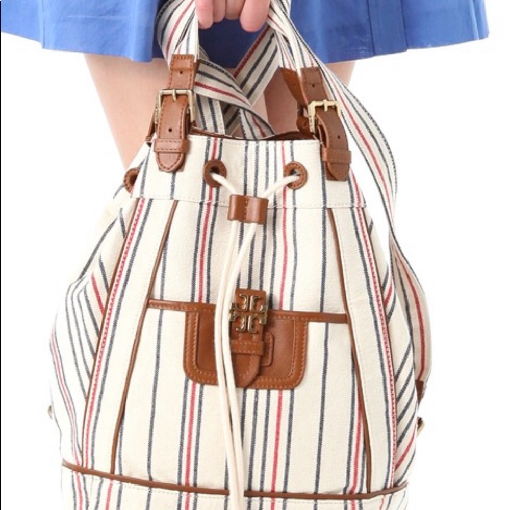 Tory Burch ‘Dash’ striped Backpack 🎒